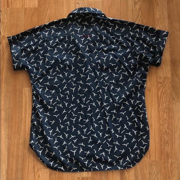 Topo Designs Women’s Medium Knot Design Button Up Shirt - Picture 5 of 8